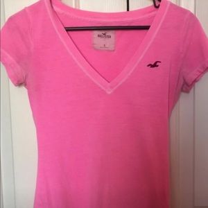 Pink Hollister Shirt
